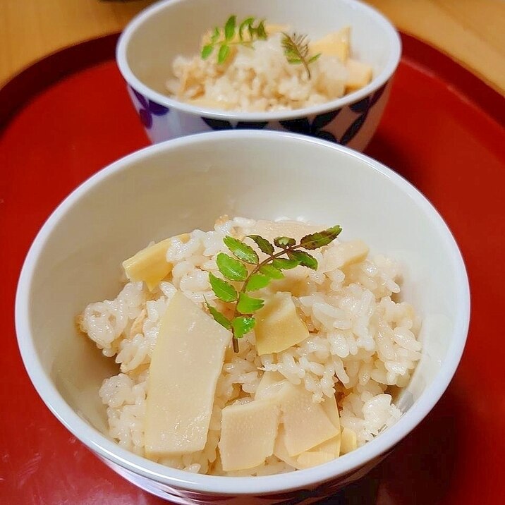 春の香り~たけのこご飯@やさしいお味